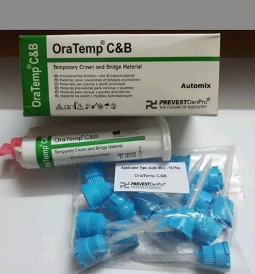 PREVEST ORATEMP C&B - 67gm TEMPORARY CROWN & BRIDGE MATERIAL - AUTOMIX
