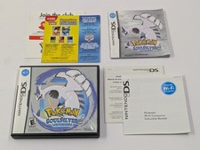 SoulSilver DS Pokemon CASE + MANUAL + INSERTS...