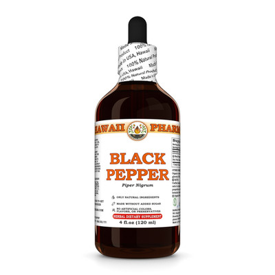 Black Pepper (Piper Nigrum) Dried Fruit Liquid Herbal Extract