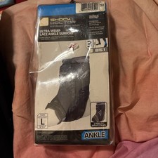 Shock Doctor Level 3 Ultra Wrap Lace Ankle Support Left  Right L Brace New