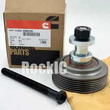 Cummins N14 Engine Water Pump Idler Pulley RW1074X WA768 3066330 3066330RX New