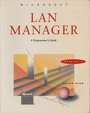 Lan Manager: A Programmer's Guide : Version 2 by