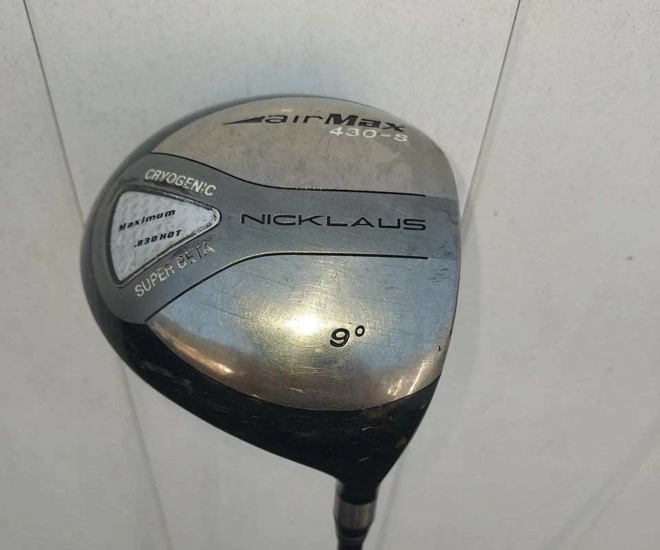 Nicklaus Air Max Driver, 3 & 5 Wood Men's Stiff Flex Graphite Fujikura Right - Image 2 of 4