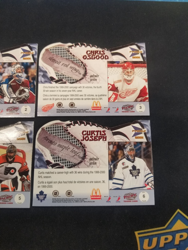 2000-01 PACIFIC MCDONALDS PRISM GLOVE-SIDE NET-FUSIONS FULL SET - Picture 6 of 8