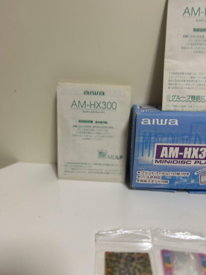 Aiwa md walkman Minidisc player am-hx300 in working