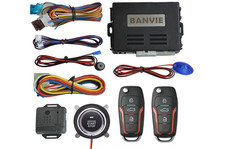 Sistema De Alarma Para Carros boton Encendido Control Remoto Todo En 1 Calidad