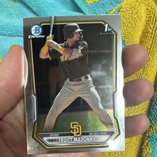 Bowman 2026Bowman Chrome Prospects 1st Bowman Truitt Madonna Padres #BCP-109