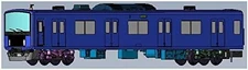 Popondetta N gauge Seibu Railway 20000series Ikebukuro-line Model Train 6018