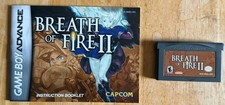 Breath of Fire II Gameboy Advance *Authentic* cartridge + Manual