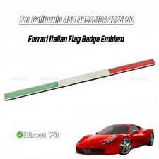 Ferrari Italian Flag Badge Emblem California 458 488 812 F12 Sf90 Badge 84706300 Ferrari Italian Flag Badge Emblem California 458 488 812 F12 Sf90 Badge 84706300