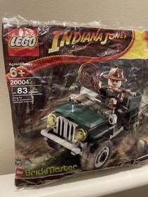 Lego 20004 Indiana Jones Jungle Cruiser, Brickmaster minifigure, Sealed Retired