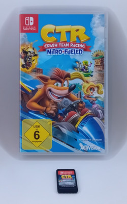 Nintendo Switch Spiel - CTR - Crash Team Racing: Nitro-Fueled - sehr gut -