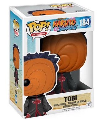 Funko Pop! Animation Naruto Shippuden Tobi Vinyl Figure #184 Anime Manga