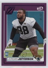 2024 Panini Zenith Rookies 2nd Down /50 Jordan Jefferson #159 6q5