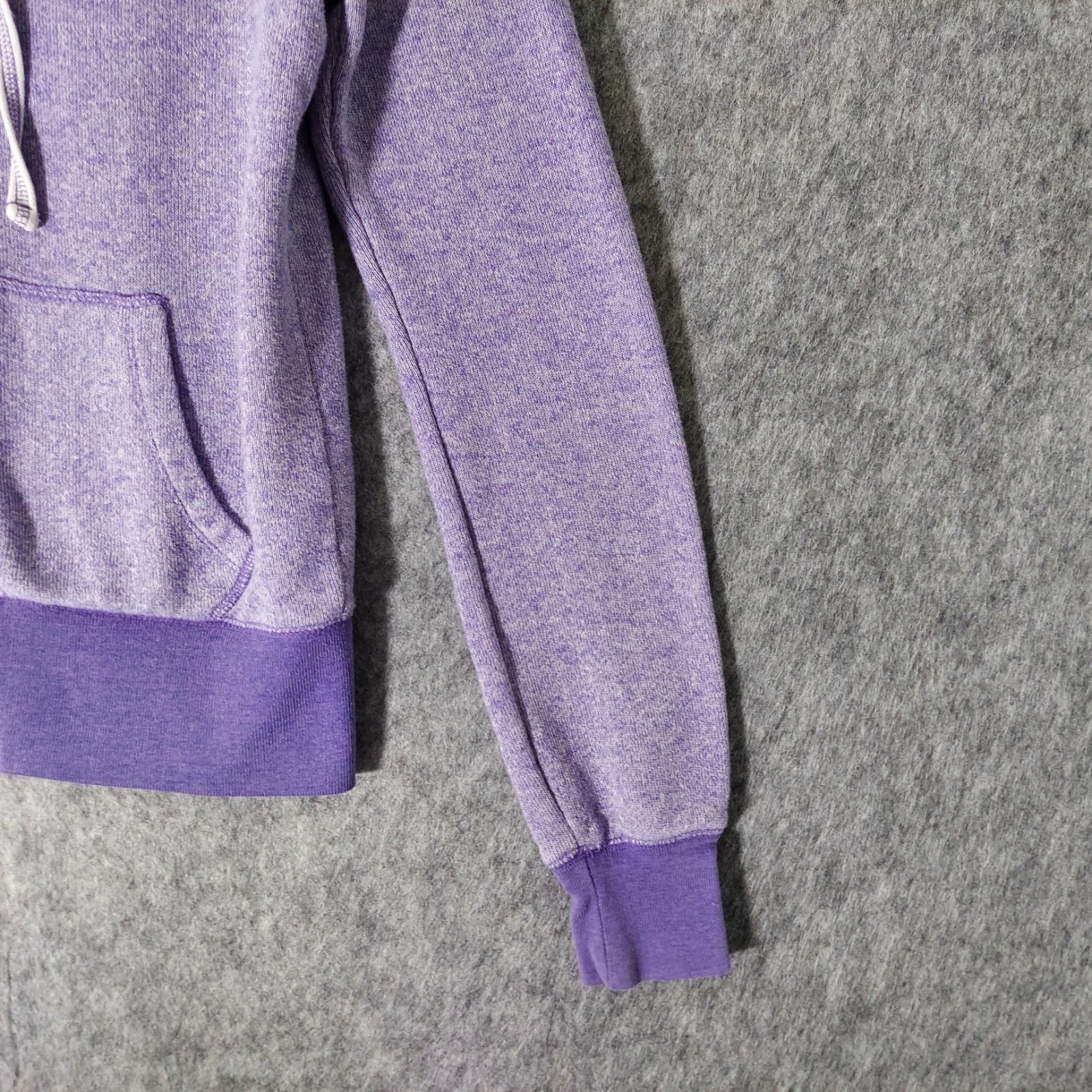 UNDERCOVER Felpa con cappuccio Y2K Victorias Secret rosa M cerniera grande logo tasche viola tempo libero