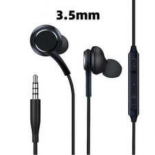 USB-C and 3.5mm Wired In-Ear Headphones with Microphone for Mobile Devices