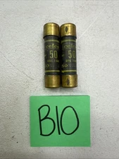 Cefco OT50/250 One Time Fuse, 250V 50A, Lot Of 2 - ECS