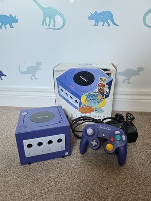 MARIO SUNSHINE PAK Nintendo Gamecube Lila Konsole Bundle OVP PAL OFFICIAL!