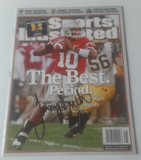 TROY SMITH SIGNED OHIO STATE FOOTBALL OSU SPORTS ILLUSTRATED NO LABEL     2026