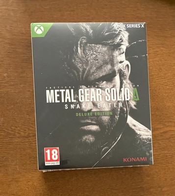 METAL GEAR SOLID DELTA SNAKE EATER DELUXE EDITION STEELBOOK XBOX SERIES X ENG