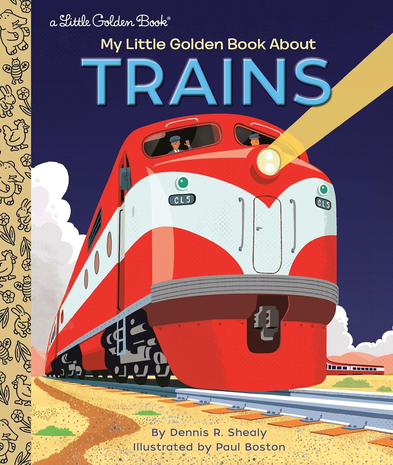 My Little Golden Book About Trains by Dennis R. Shealy (Hardback Book) - Image 6