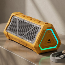 40W Bluetooth Speaker IPX7 Waterproof RGB Light Stereo Outdoor Portable