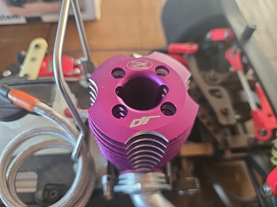 Vintage 1/8 Smp Slide Onroad Swiss Made Rare New Built Multiplex Novarossi Jp - Image 3 of 4