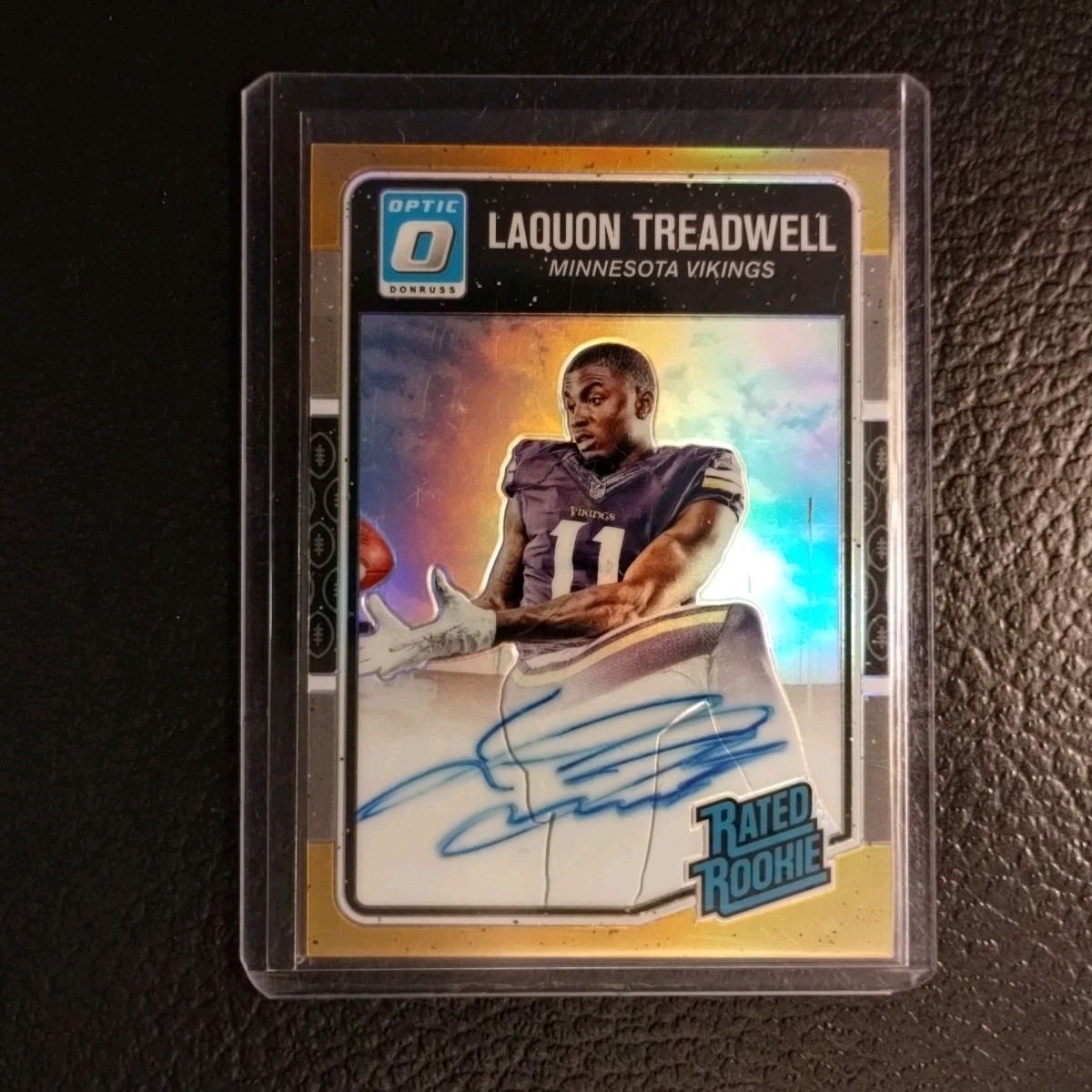 Laquon Treadwell Panini Donruss Optic #183 Gold