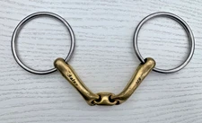 Neue Schule Starter Loose Ring Bit, 5" Salox Gold Lozenge Mouth, 14 mm