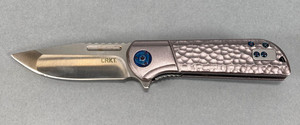 CRKT LANNY Liong Mah Design #6525: 3.175" Satin Blade Liner-Lock Folding Knife