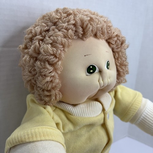 VTG 1984 Cabbage Patch Kids Soft Sculpture The Little People Doll Xavier Roberts - Picture 3 of 24