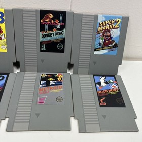 Nintendo NES Cartridge Coasters. 8 different. Paladone. (Mario, Donkey Kong Etc)