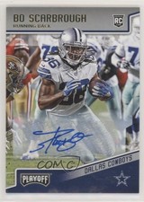 2018 Panini Playoff Rookies Auto Bo Scarbrough #289 Auto 8cg