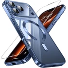 For For iPhone 17 Pro Max Case /17/16 Shockproof Phone Cover + Tempered Glass