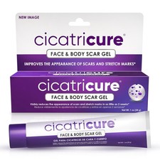 Cicatricure Advanced Scar Gel 1oz - Face  Body Scar Treatment for Burns, Acne,