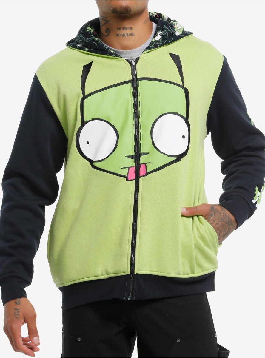 Invader Zim GIR Reversible Hoodie 2X | eBay