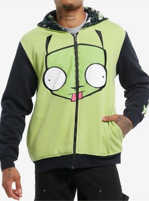 Invader Zim GIR Reversible Hoodie 2X | eBay