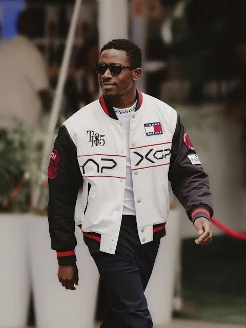 APX Grand Prix Brad full snap WOOL/LEATHER Unisex Varsity Jacket.
Opens in a new window or tab