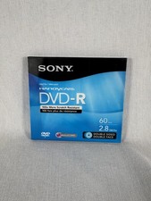 Sony Handycam DVD-R Blank Mini Disc 60 min 2.8 GB Double Sided- Single Disc New
