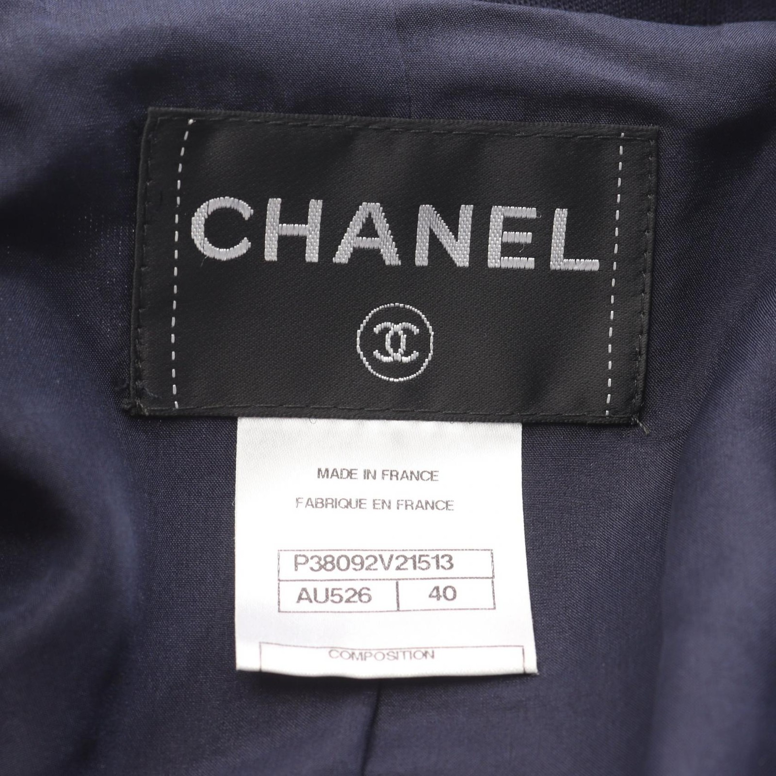 【Coat】CHANEL Coco Mark Button Tailored Jacket Woo… - image 2