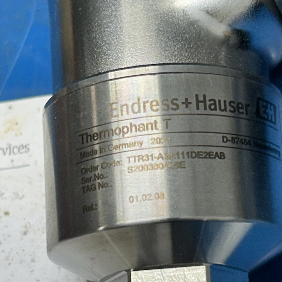 *NEW* Endress Hauser TTR31-A3A111DE2EAB Flowphant T Thermal Flow Switch Warranty Foto 2 de 4