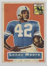 1956 Topps Lenny Moore #60 HOF 05k6