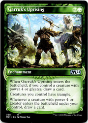 Garruk's Uprising (Showcase) - Core Set 2021 308