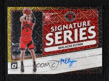 2020-21 Panini Donruss Optic Choice Black Gold Prizm 1/8 Malachi Flynn Auto 07mp