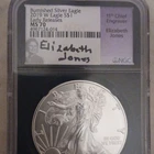 U.S. Mint 2019-W American Silver Eagle Burnished 1 oz .999 NGC MS70