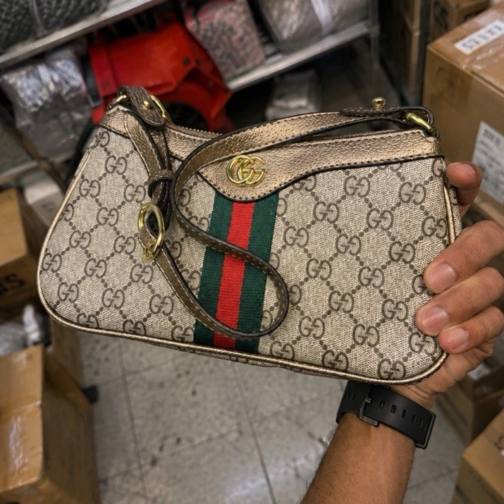 Gucci Canvas Exterior Shoulder Bag Bags & Handbags for Women for
