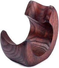 Dr. Watson - Wooden Pipe Stand - Snail - for 1 Tobacco Smoking Pipe
