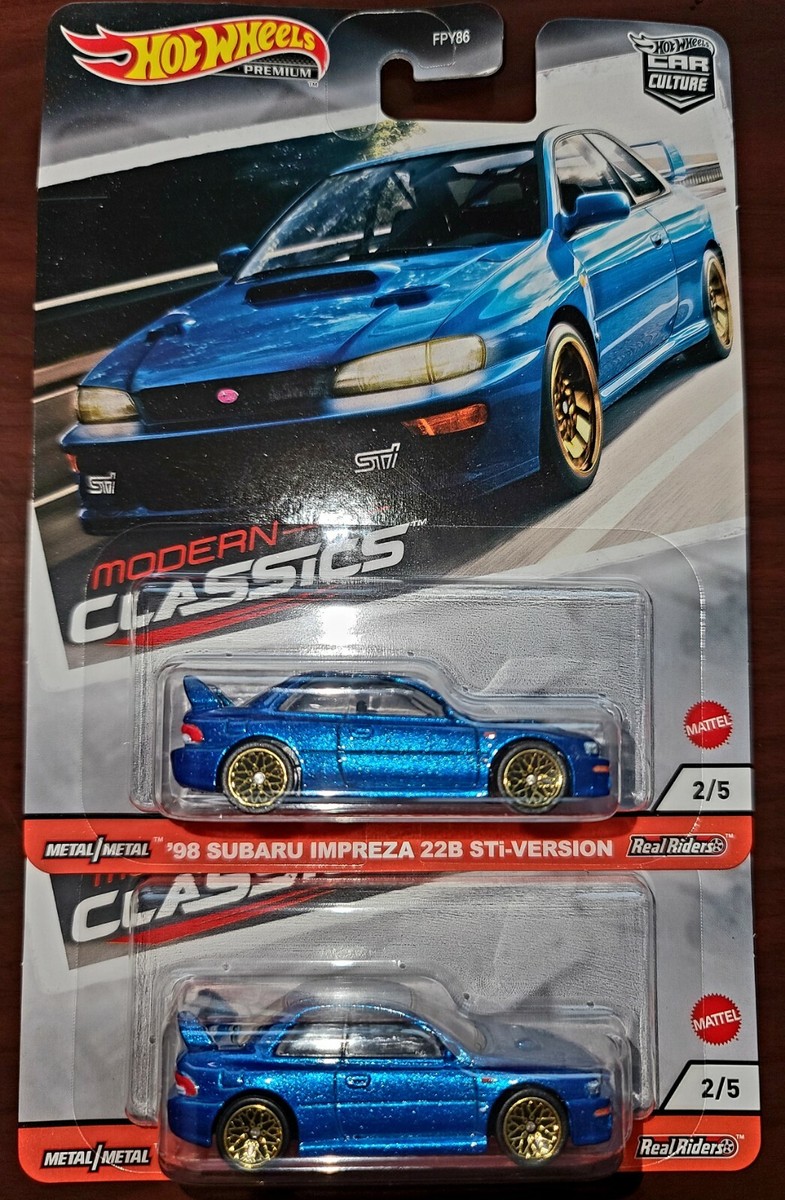 Hot Wheels 2020 Modern Classics '98 Subaru Impreza 22B STi