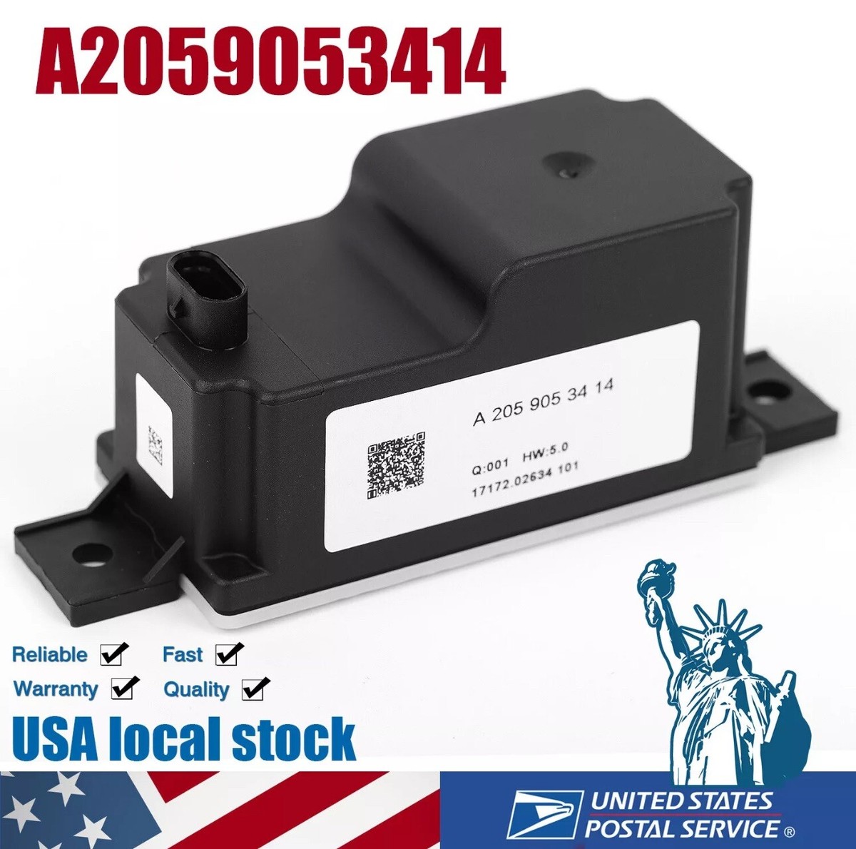 A2059053414 Voltage Converter Module Auxiliary Battery For