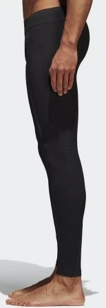 Adidas Mens Alphaskin Tech Compression Tights - Black - [CF7211] - Image 3 of 3
